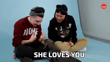 She Loves You Love GIF by BuzzFeed