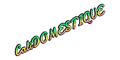 Calidomestique Sticker