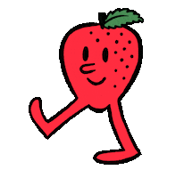 Summer Pick Your Own Sticker by Emily Redfearn