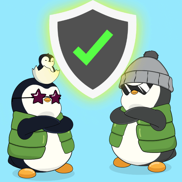 Security Guard Penguin GIF by Pudgy Penguins