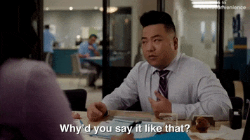Andrew Phung Question GIF by Kim's Convenience