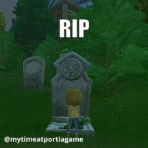 Rest In Peace No GIF by My Time At Portia