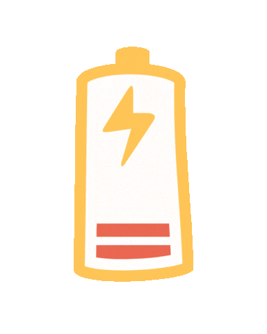 Power Battery Sticker by Guts Charity UK