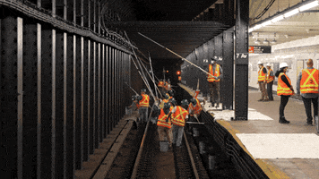 Nyc Subway Painting GIF by MTA