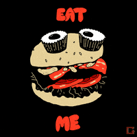 Eat Me Burger GIF by gifnews