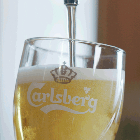 Pouring Friday Night GIF by Carlsberg