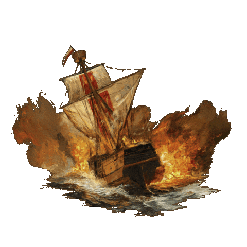 Kogge Sticker by Störtebeker Festspiele