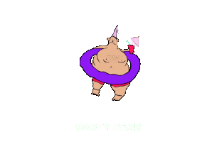 Summer Vacation Sticker