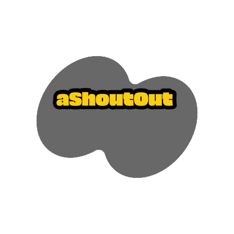 aShoutOut Sticker