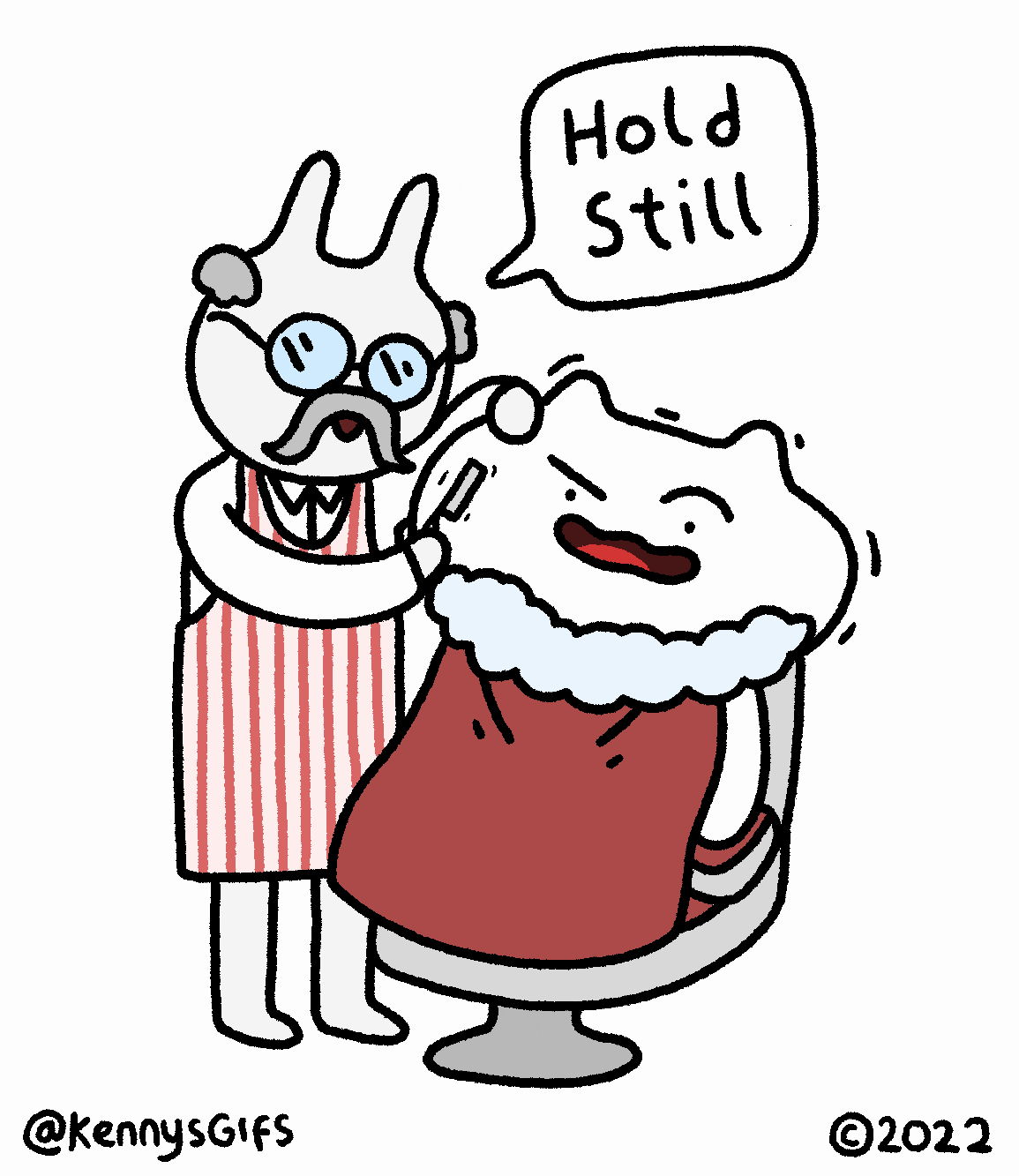Hold Still Close Shave GIF by Kennymays Find & Share on GIPHY