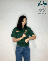 Running Late Winter Olympics GIF by AUSOlympicTeam