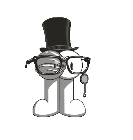 Cartoon Eye Sticker by Feet And Eyes Guys