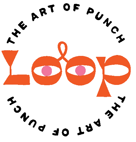 Loop Punch Sticker by Petra Koko