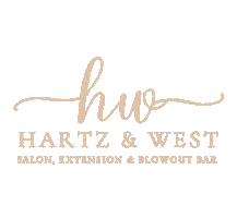 Hair Salon Extensions Sticker by Hartz & West
