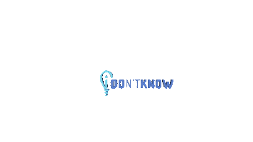 IDontKnow.app Sticker