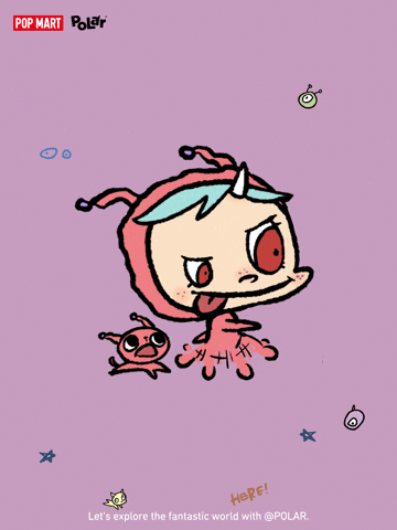 Bunny Monster GIF by popmartglobal